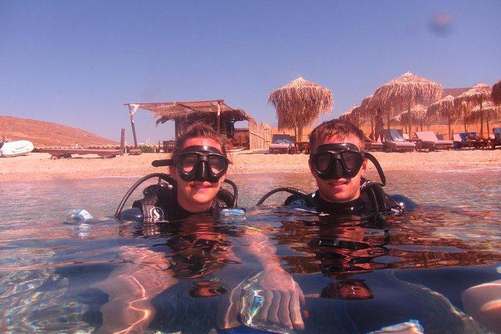 Prova un DIVE, scopri le immersioni subacquee a Mykonos