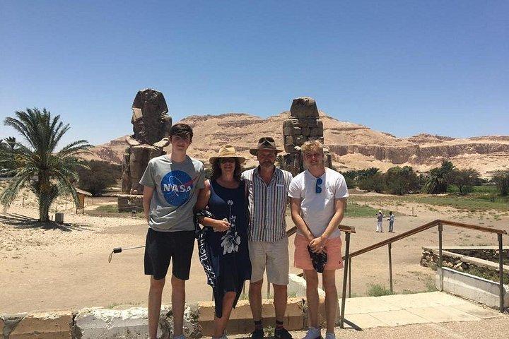 西岸ルクソール・スリル：王家の谷、ハトシェプスト＆ハブ寺院