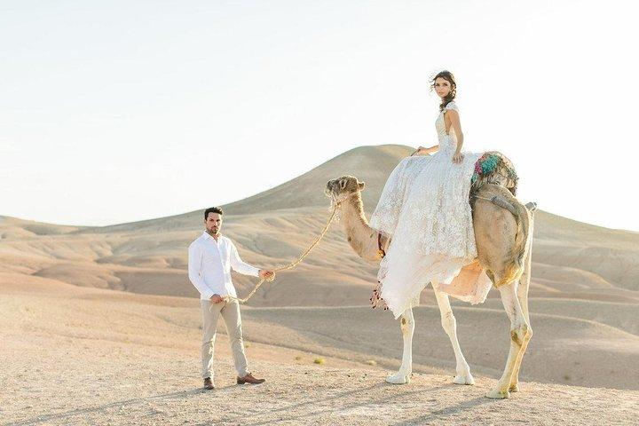 Fra Marrakech: Agafay Desert Camel Experience