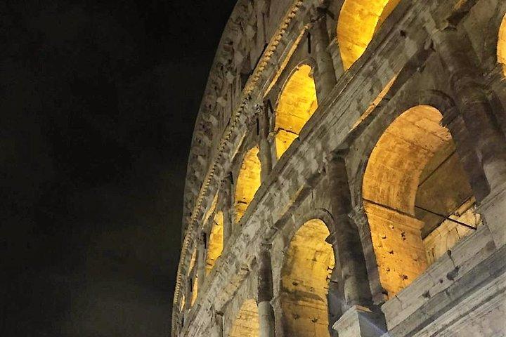 Roma illuminata: tour panoramico notturno privato di 2 ore