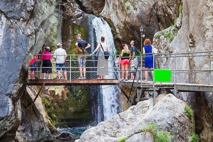 Sapadere Canyon och Dwarf Cave med Dim River Lunch