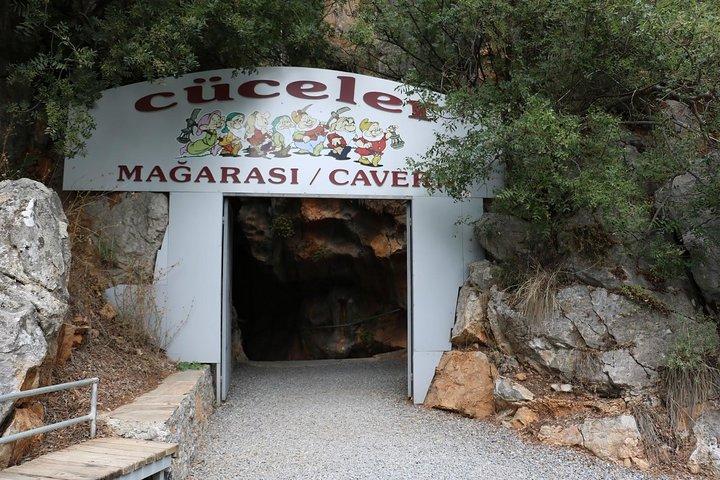 Sapadere Canyon och Dwarf Cave med Dim River Lunch