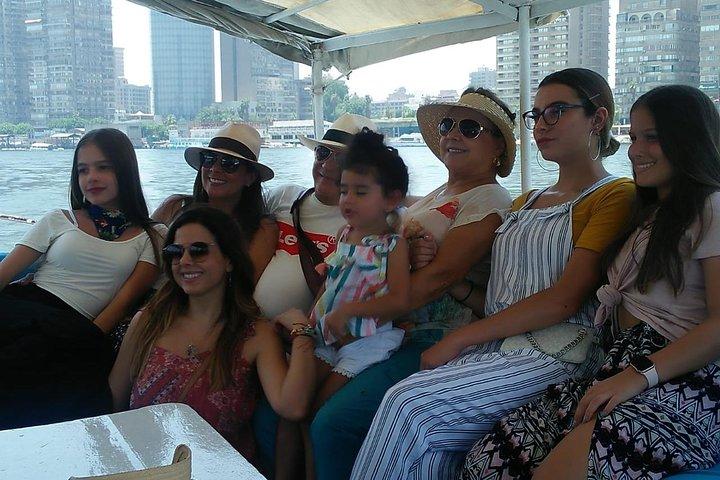 All Inclusive day tour to Giza pyramids, Egyptian museum and Felucca