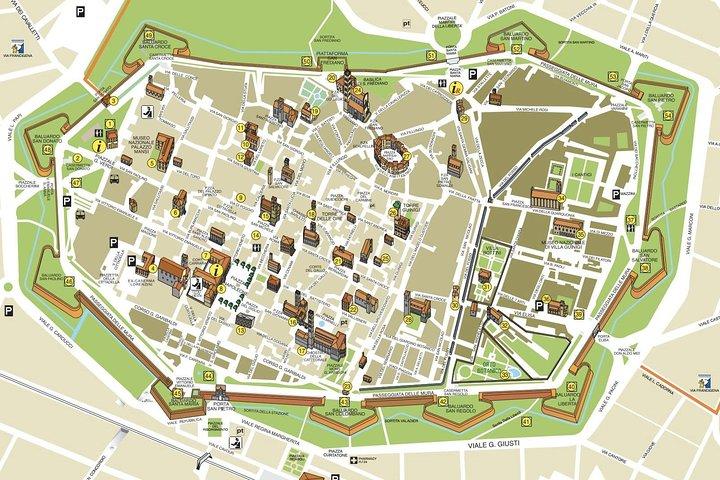 Pise / Lucques de Livourne