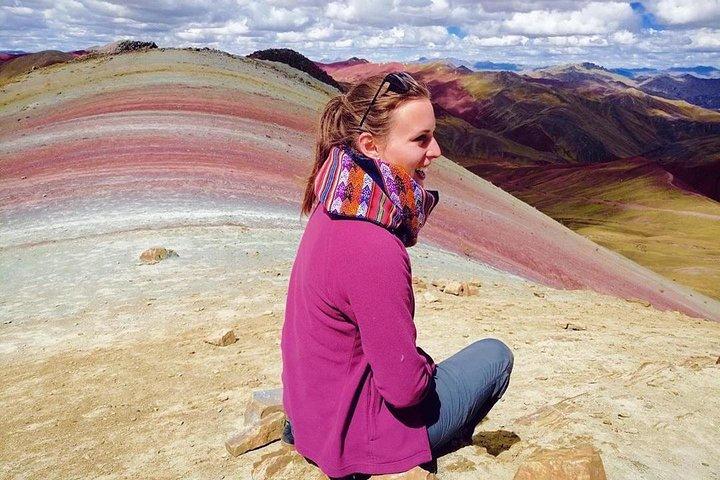 Palccoyo Rainbow Mountain – Exklusive private Tour, einfachere Wanderung