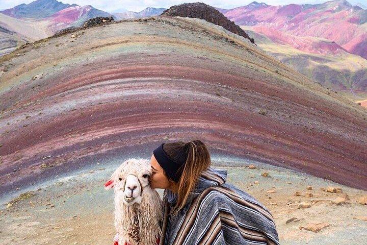 Palccoyo Rainbow Mountain – Exklusive private Tour, einfachere Wanderung