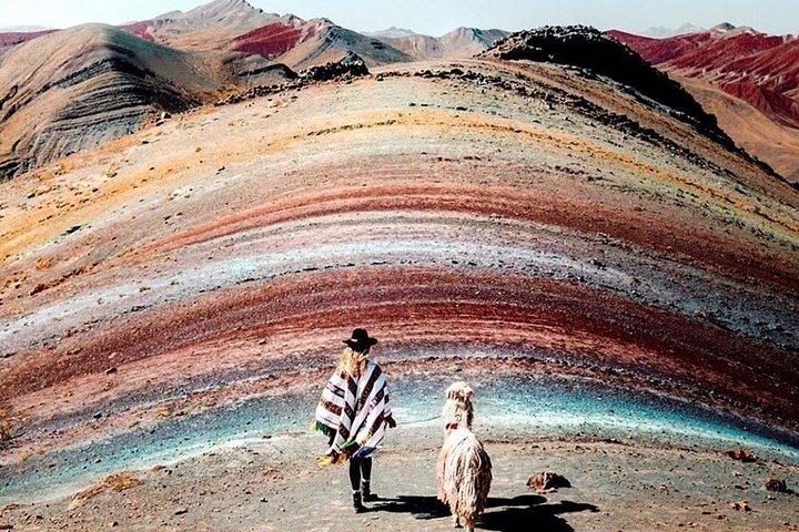 Palccoyo Rainbow Mountain – Exklusive private Tour, einfachere Wanderung