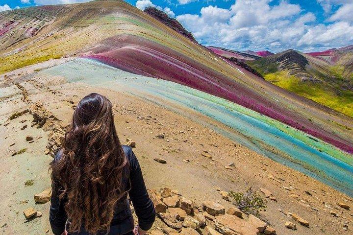 Palccoyo Rainbow Mountain – Exklusive private Tour, einfachere Wanderung
