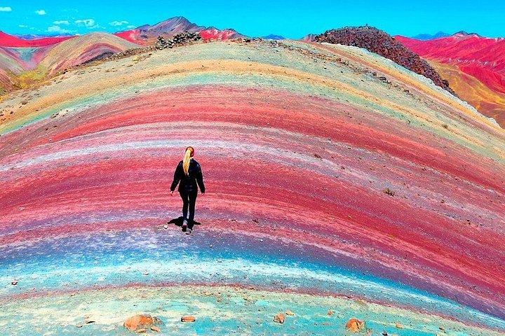 Palccoyo Rainbow Mountain – Exklusive private Tour, einfachere Wanderung