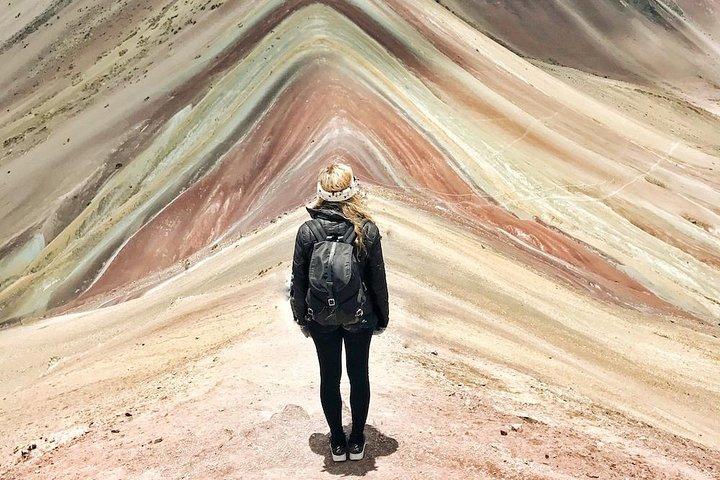 Palccoyo Rainbow Mountain – Exklusive private Tour, einfachere Wanderung