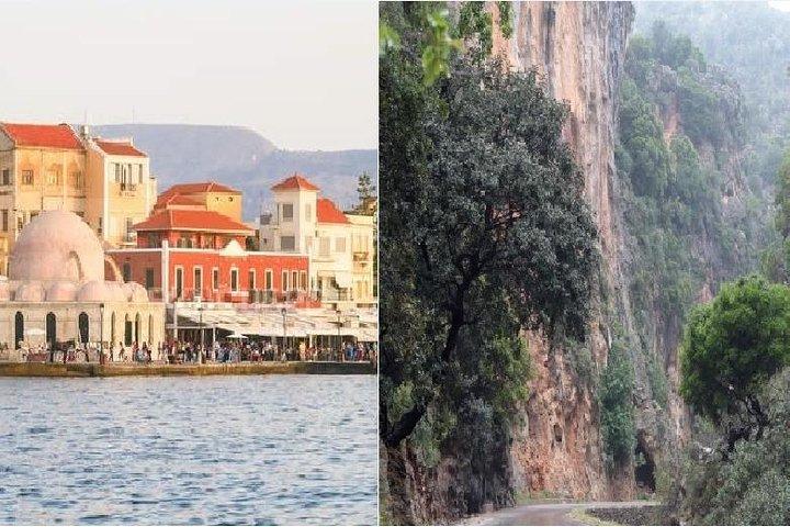 Chania gamle bydel, bjerge, restaurant Privat tur (gruppe på 6)