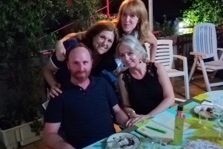 cena e dimostrazione di cucina