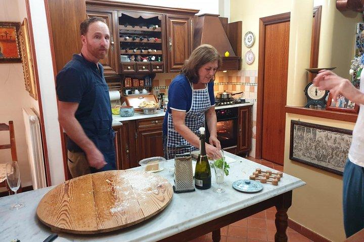 cena e dimostrazione di cucina