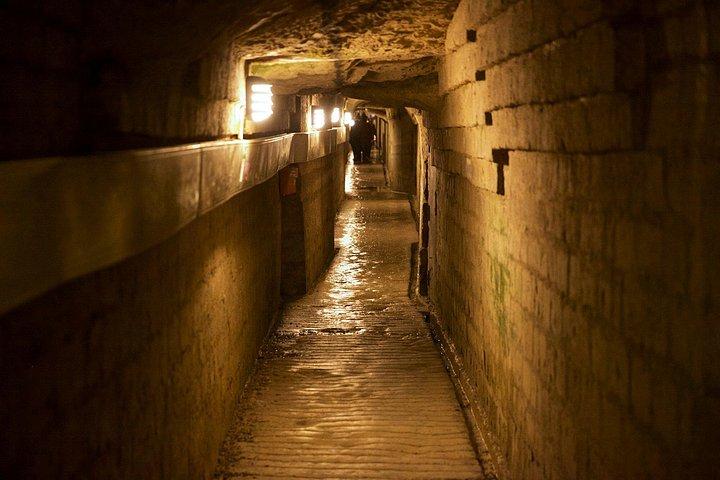 秘密のエリアへの特別アクセス付きパリ地下墓地ガイドツアー