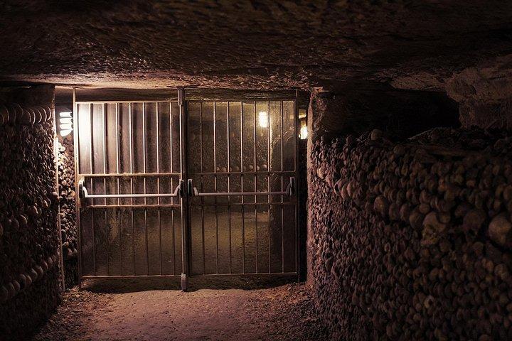 秘密のエリアへの特別アクセス付きパリ地下墓地ガイドツアー
