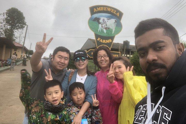 スリランカツアーの旅程。 6N/7D ドライバー、車両、H/B の宿泊施設