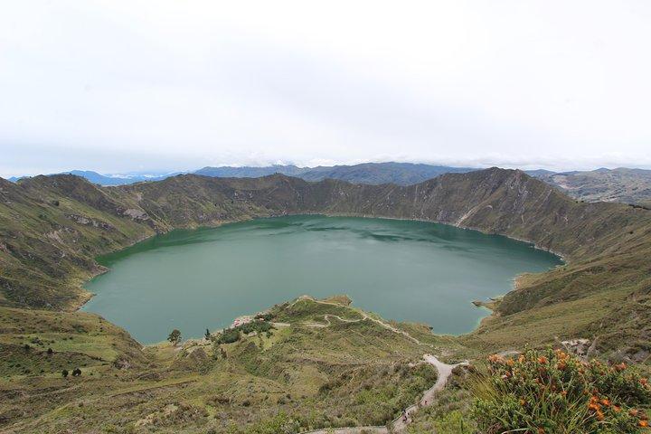 Tour privato di un giorno della laguna di Quilotoa da Quito