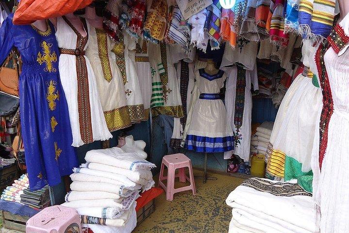 Addis Abeba halvdags shoppingtur