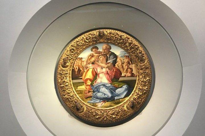 小グループ：ウフィツィ美術館時間指定入場券付き