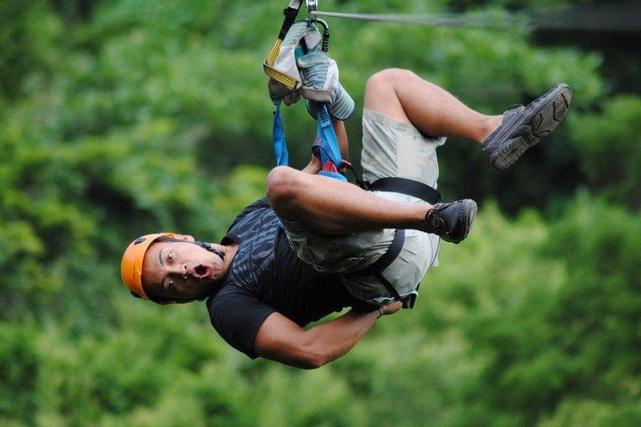 Roatan Zuperman Zip en Zipline Tours ervaring
