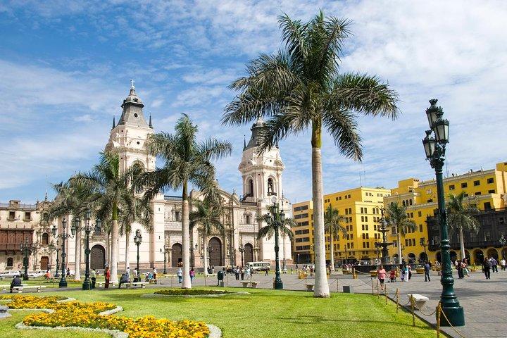 Lima Walking City Tour med Katakomber Museum besøg (små grupper)