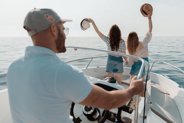 Personalized private speed boat tour