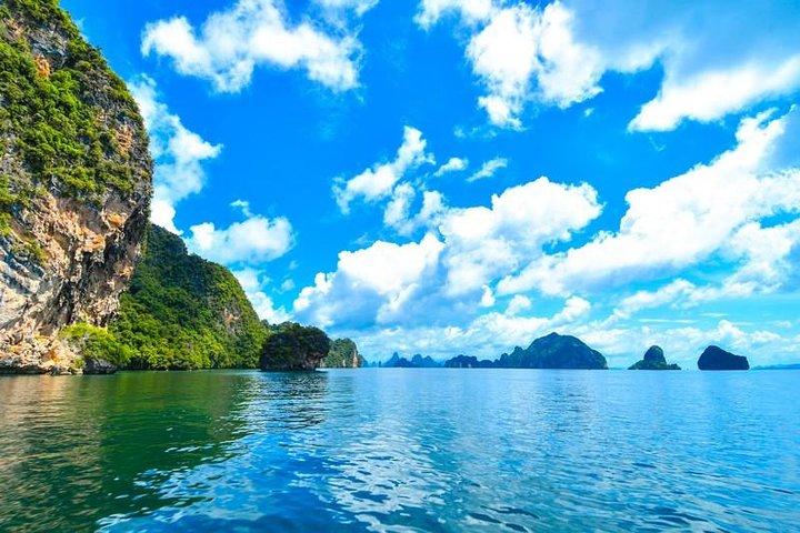 Phuket: Ilha James Bond e Baía de Phang Nga Canoagem em lancha