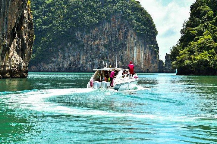 Phuket: Ilha James Bond e Baía de Phang Nga Canoagem em lancha