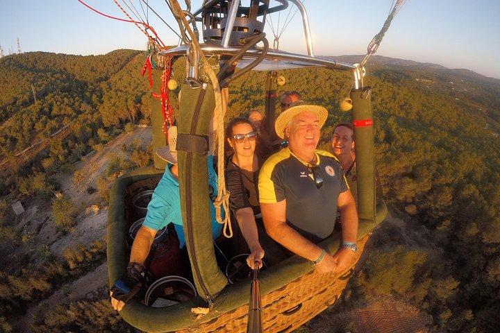Balloon-fly i Ibiza