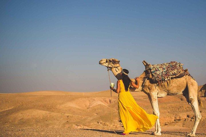 Agafay Desert Full-Day Trip From Marrakech And Berber Villages & Camel Ride