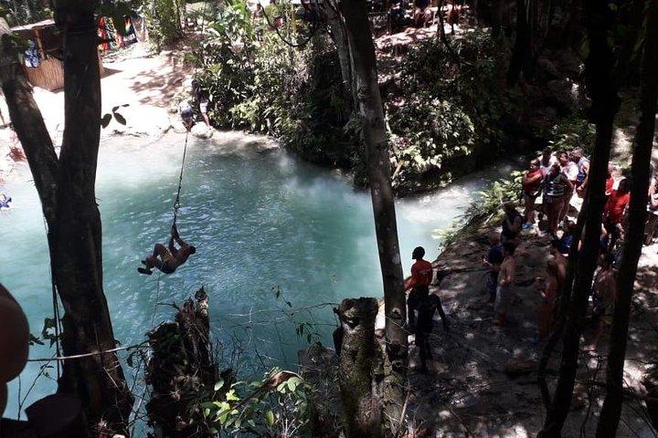 Tour por el río Ocho Ríos: Blue Hole, río Dunn y tubing