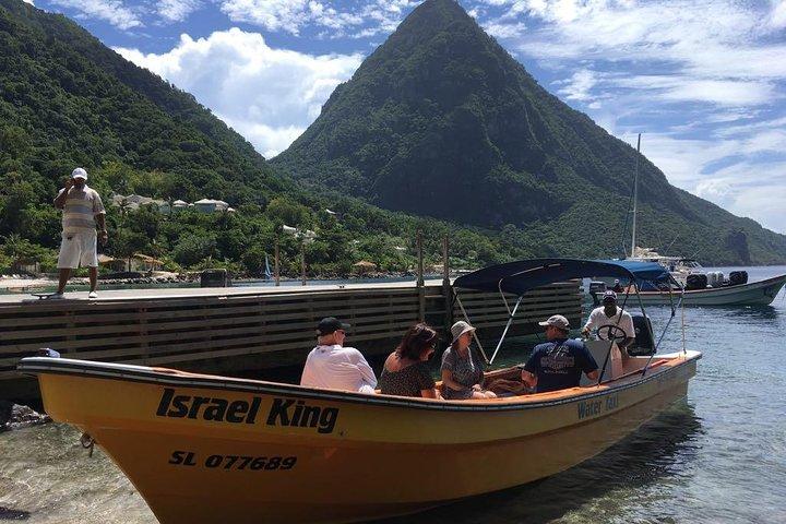 Private Halbtages-Charter: St. Lucia Bootstour nach Soufriere