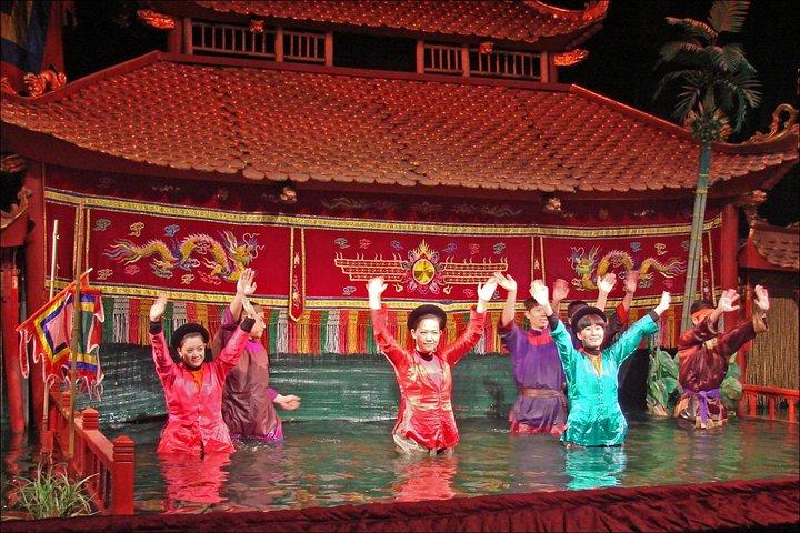 Ho Chi Minh City espectáculo de marionetas de agua y crucero panorámico con cena