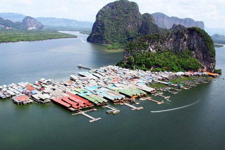 Recorrido turístico por la isla James Bond (sin piragüismo) en barco de cola larga desde Phuket