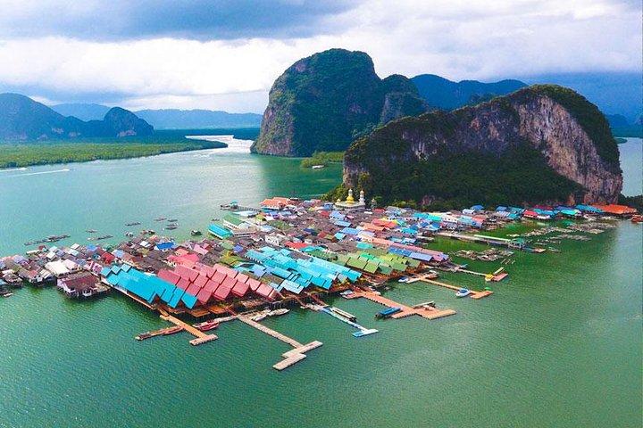Excursão turística pela Ilha James Bond (sem canoagem) de lancha de Phuket
