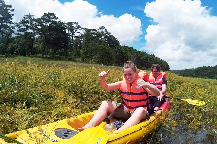 Fai un'escursione e kayak con l'esplorazione del lago Tuyen Lam a Da Lat