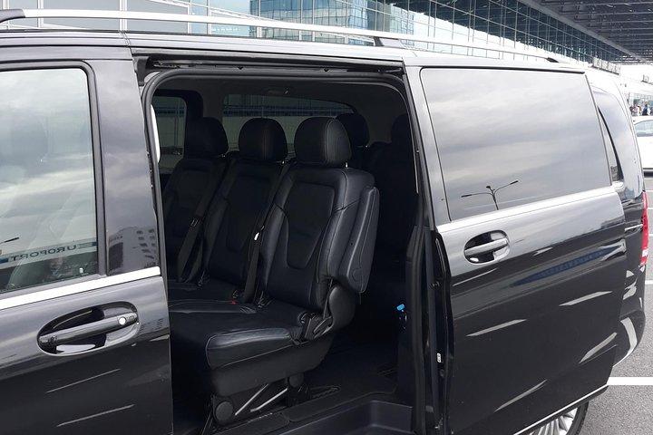 Transfert privé au départ de l'aéroport de Prague