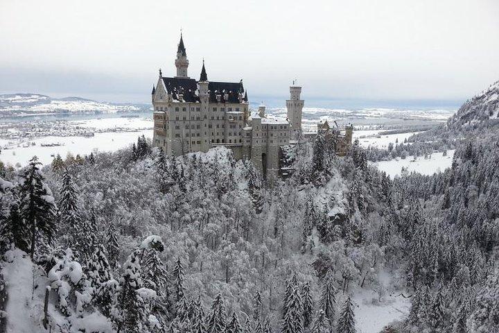 Castelo de Neuschwanstein incl. Mercado de Natal de Munique