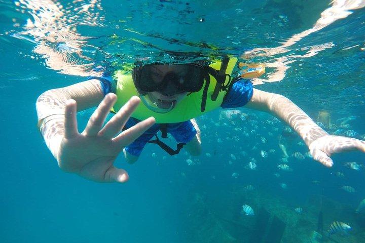Excursión en tranvía a la cueva de Harrison en Barbados y aventura de esnórquel en crucero en barco