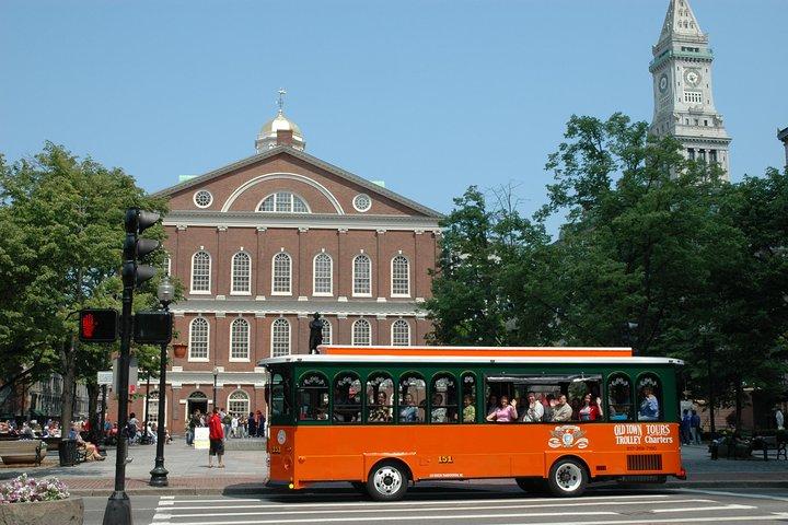 Landausflug in Boston: Boston Hop-on-Hop-off-Trolley-Tour