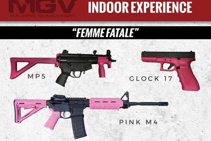 Femme Fatale Shooting Range Experience in Las Vegas