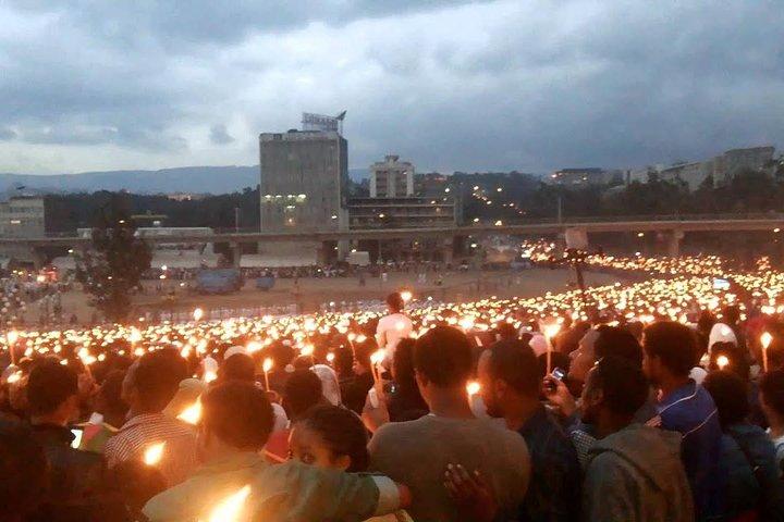 Meskel Festival-ture i Addis Abeba