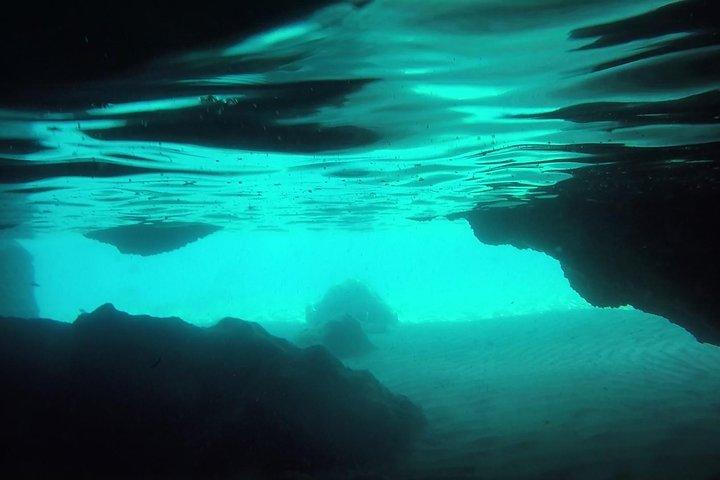 Schnorcheln zwischen den Unterwasserhöhlen von Ischia Ponte