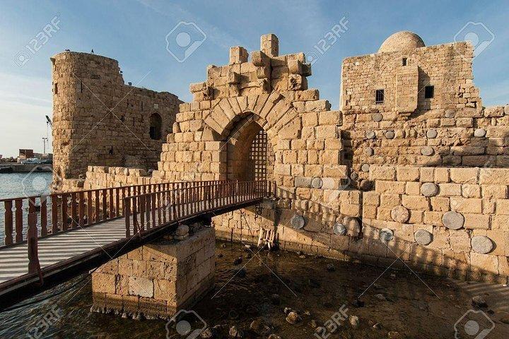 Eintägige Tour zu den historischen Stätten und Restaurants von Sidon and Tyre