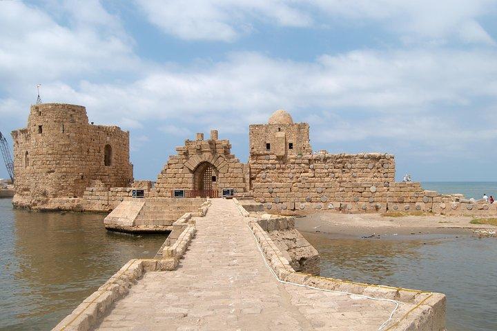 Eintägige Tour zu den historischen Stätten und Restaurants von Sidon and Tyre