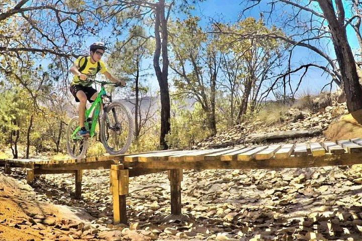Mountainbiketur ved La Primavera-skoven