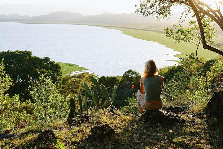 Intera giornata a Crescent Island con giro in barca sul lago Naivasha