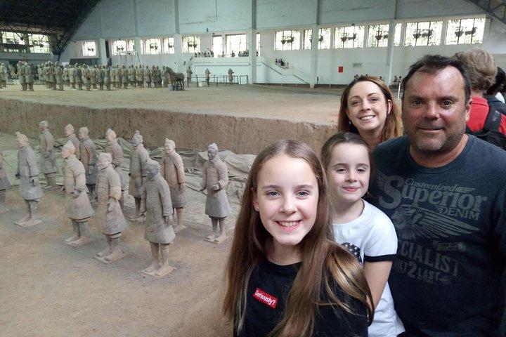 Gita di un giorno a Xi'an, Guerrieri di terracotta e città da Chengdu in treno