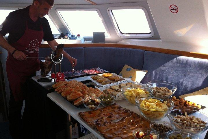 Catamaran Experience 17-20 passagers au départ de Port Olimpic Barcelone