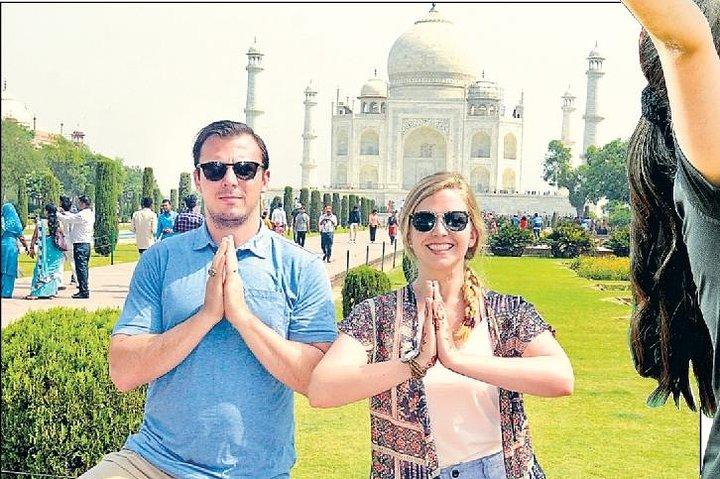 Taj Mahal al Sunrise Private Tour con il Forte di Agra e Fatehpur Sikri